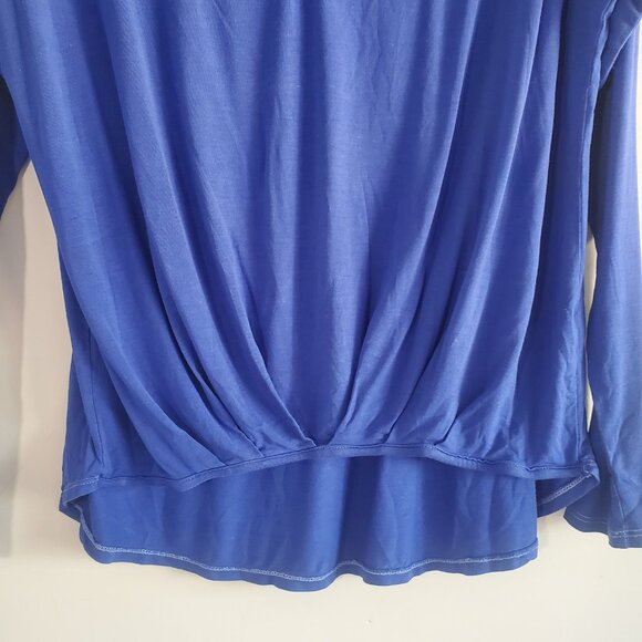 Michael Stars Women's Casual Top One Size Blue Neutral Capsule Wardrobe Relaxed - Picture 3 of 9